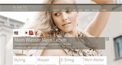 Desktop Screenshot of inoutfit.ch